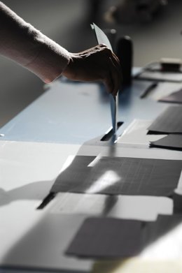 Urna electoral en Guatemala