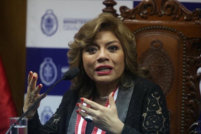 Archivo - La exfiscal de Perú Zoraida Ávalos