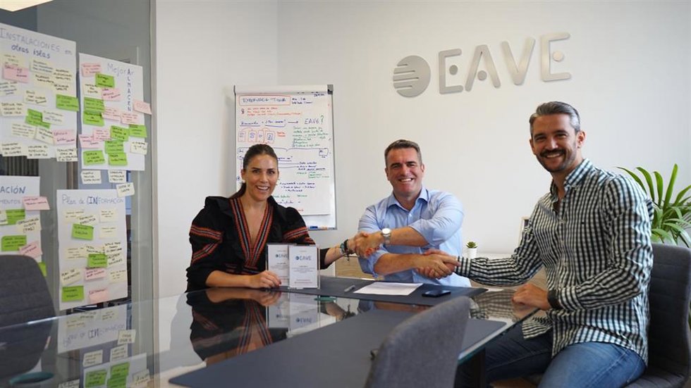 La 'start-up' EAVE consigue una financiación de tres millones de euros del fondo Smart del Banco Santander.