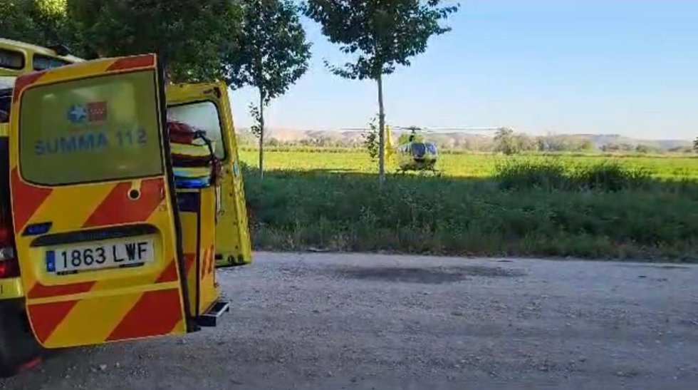 Incendio en Aranjuez