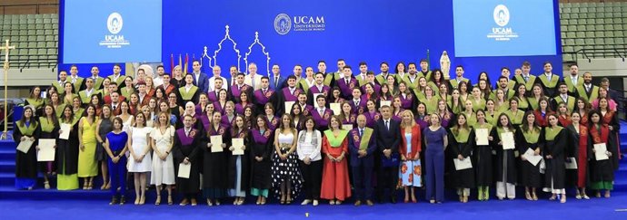 Imagen de una de las graduaciones