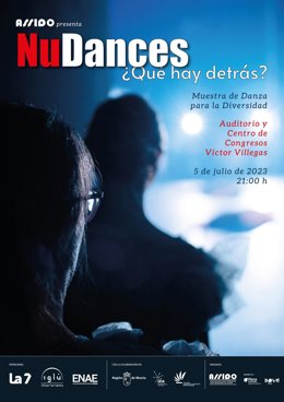 Cartel de la muestra de danza para la diversidad de Assido