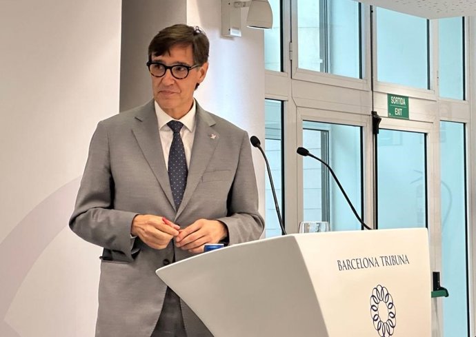 El primer secretario del PSC, Salvador Illa