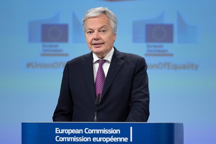 Archivo - El comisario europeo de Justicia, Didier Reynders