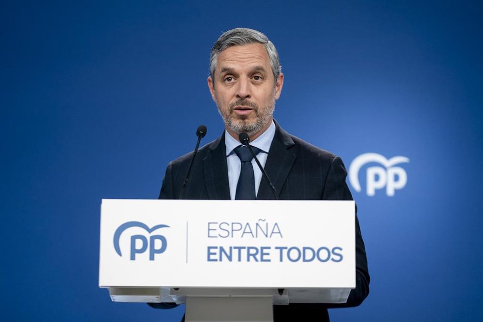 Archivo - El vicesecretario de Economía del PP, Juan Bravo.