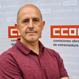 El secretario de Empleo y Acción Sindical de CCOO en Extremadura, Francisco Jiménez.