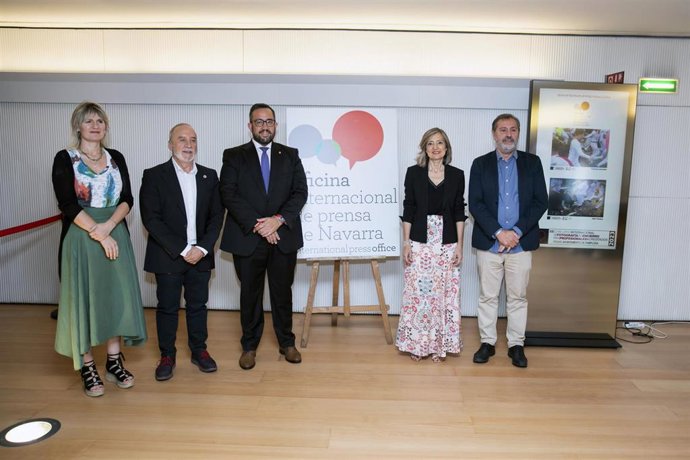 Imagen de la presentación de la Oficina Internacional de Prensa
