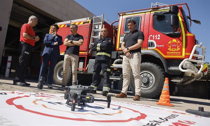 El consejero de Medio Ambiente e Interior, Carlos Novillo, en un acto sobre campañas contra incendios en redes sociales.