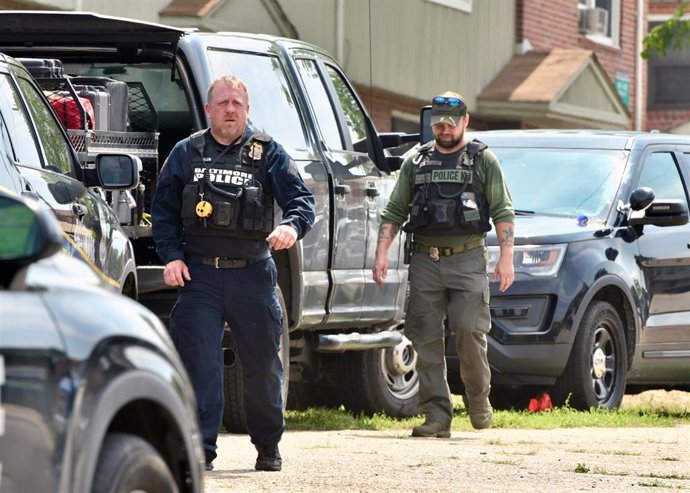 Imagen de la Policía de EEUU tras un tiroteo.