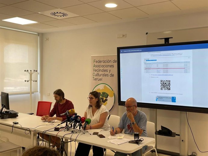 La federación vecinal turolense establecerá unos horarios para que todo aquel que lo desee, pueda recibir asistencia