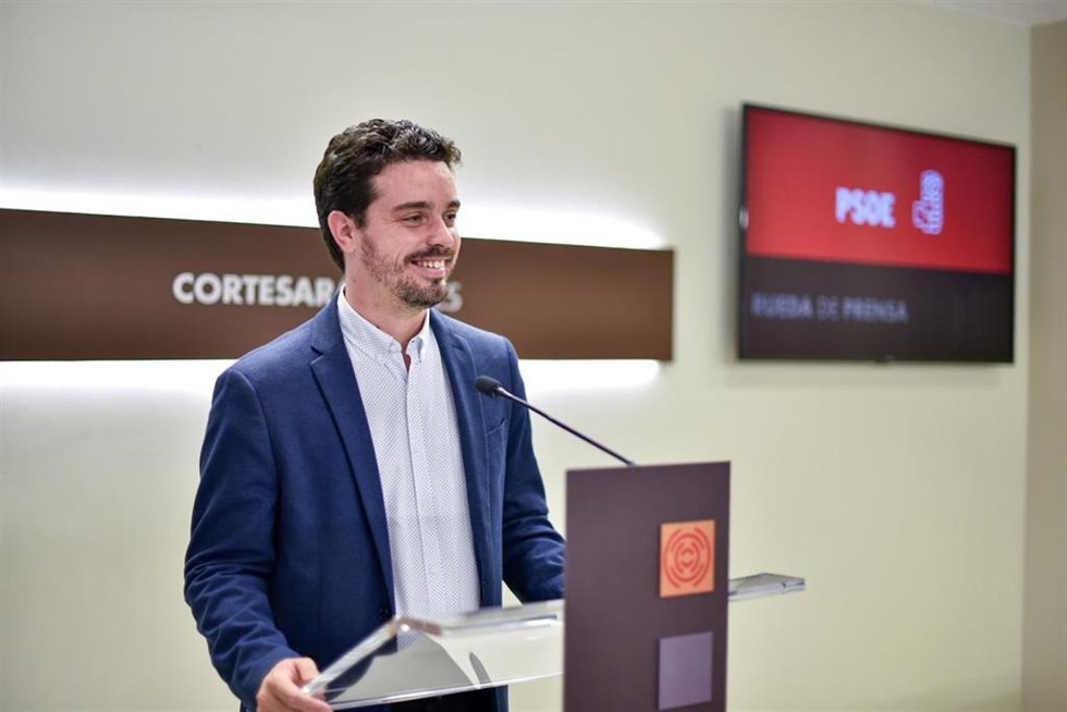 El diputado socialista en las Cortes de Aragón, Darío Villagrasa.