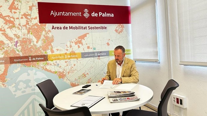 El regidor de Movilidad y Polígonos Industriales, Toni Deudero.