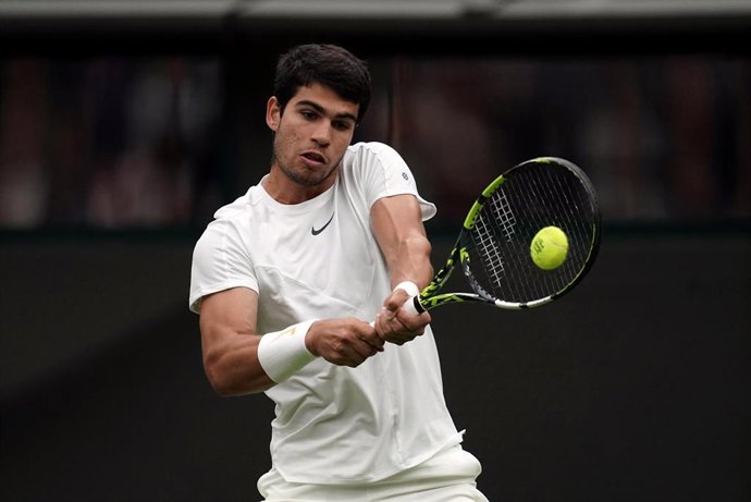 El tenista español Carlos Alcaraz. 