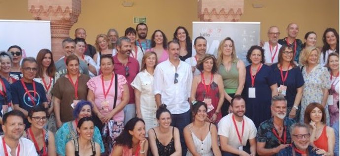 Participantes en Palma, Feria de Artes Escénicas de Andalucía.