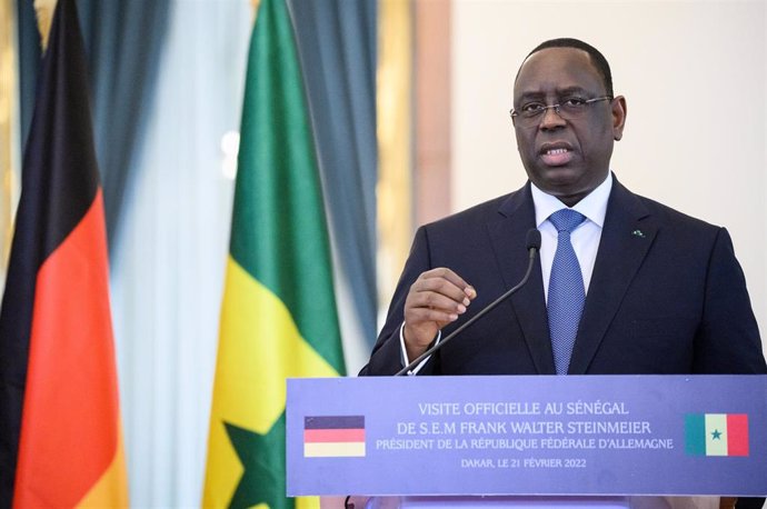 Archivo - Macky Sall, presidente de Senegal