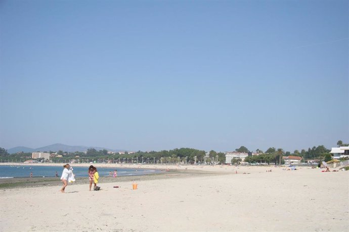 Archivo - Playa de Samil.