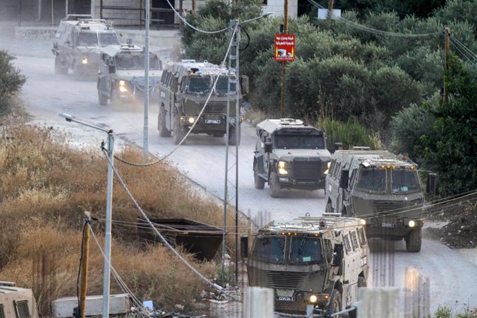 El Ejército de Israel en Yenín, Cisjordania