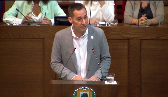 El candidato de EH Bildu a diputado general de Bizkaia, Iker Casanova.