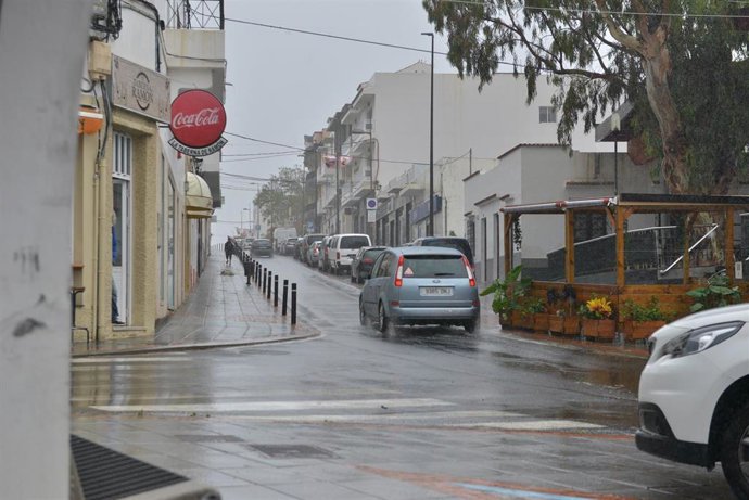 Primeras precipitaciones por la borrasca 'Óscar', a 6 de junio de 2023, en Frontera, El Hierro, Santa Cruz de Tenerife, Canarias (España).