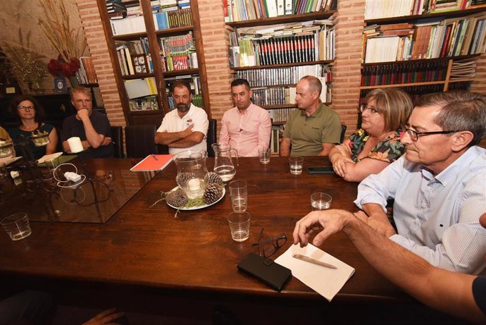 Reunión con evaluadores de la Unesco.