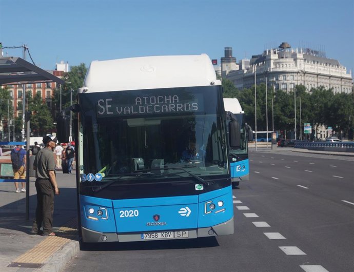 Autobús municipal Servicio  Especial alternativo al recorrido de la Línea 1 de Metro de Madrid cerrada por renovación integral.