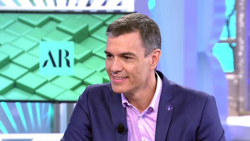 Pedro Sánchez en el programa de Ana Rosa