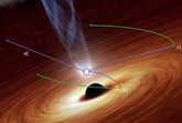 Foto: Ondas de agujeros negros pueden ayudar a medir la expansión cósmica