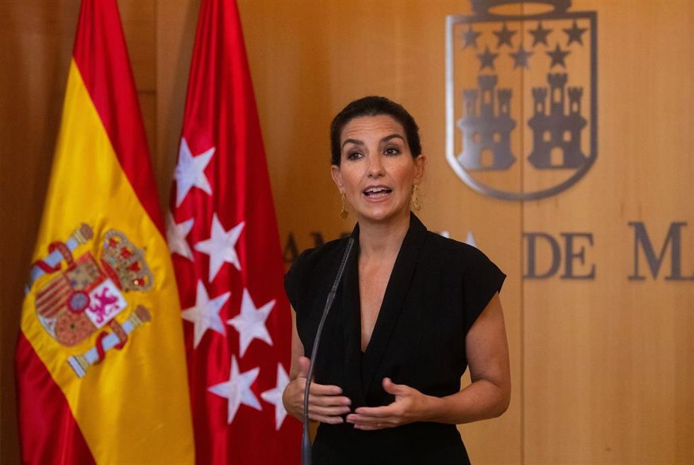 Archivo - La portavoz de Vox en la Asamblea de Madrid, Rocío Monasterio