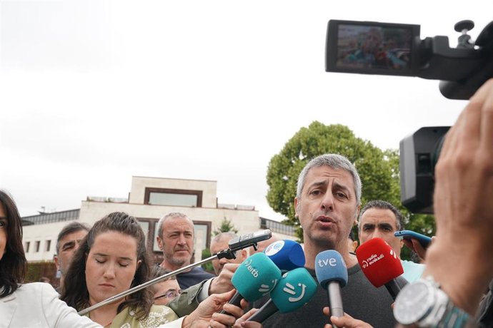 El secretario general de ErNE, Sergio Gómez de Segura