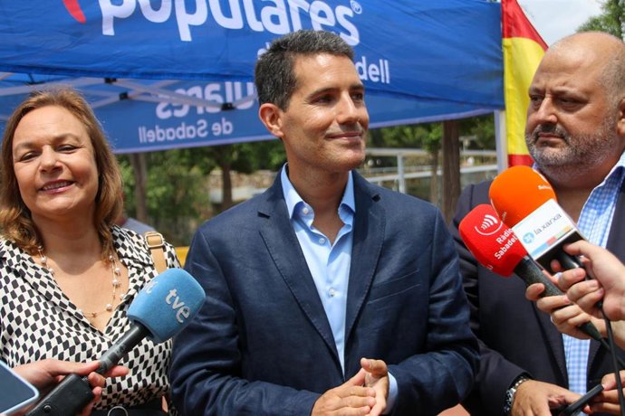 El cabeza de lista del PP por Barcelona al Congreso, Nacho Martín Blanco