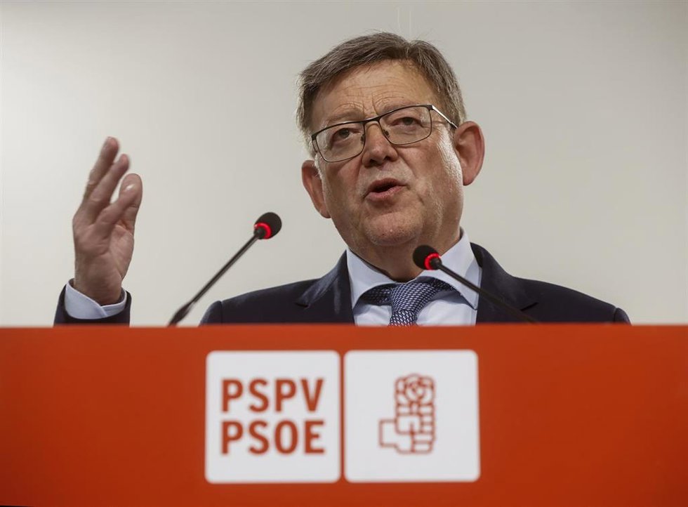 Archivo - El president de la Generalitat valenciana y secretario general del PSPV-PSOE, Ximo Puig
