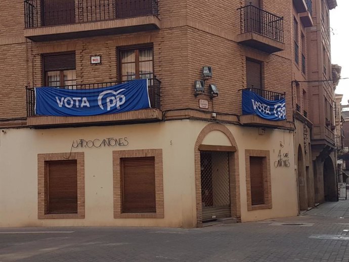 Sumar denuncia al PP "por incumplimiento de la Ley Electoral" al colocar unas pancartas en Nájera llamando al voto