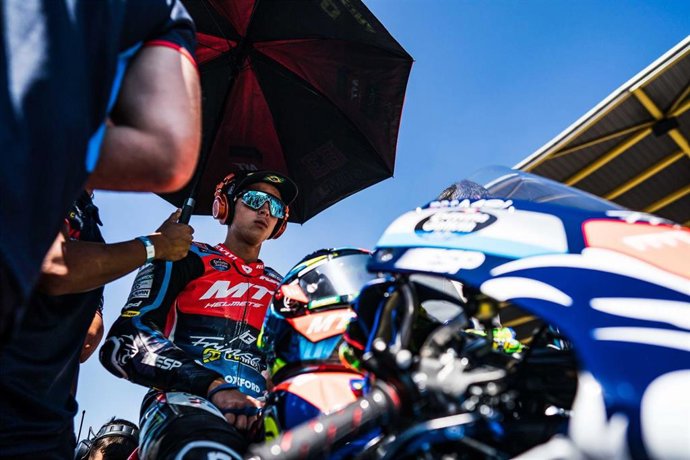 El piloto brasileño Diogo Moreira.