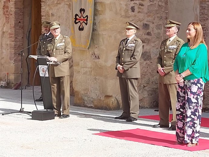 Ángel Esparza, durante su toma de posesión.
