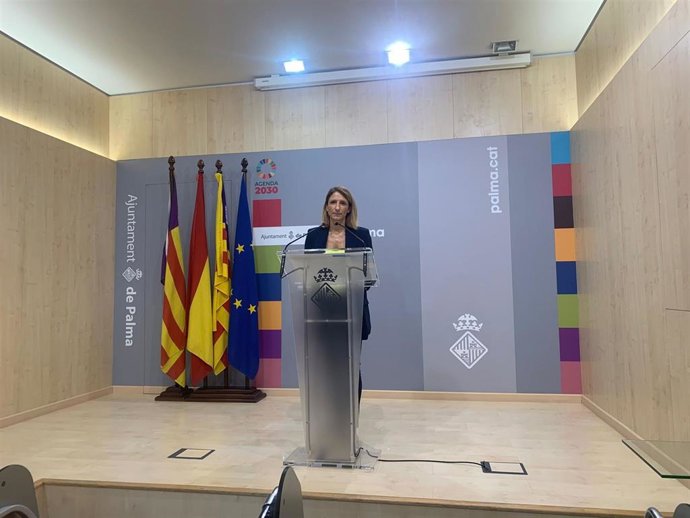 La portavoz del Ayuntamiento de Palma, Belén Soto.