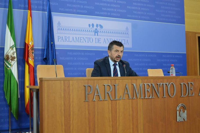 Toni Martín, este miércoles en rueda de prensa