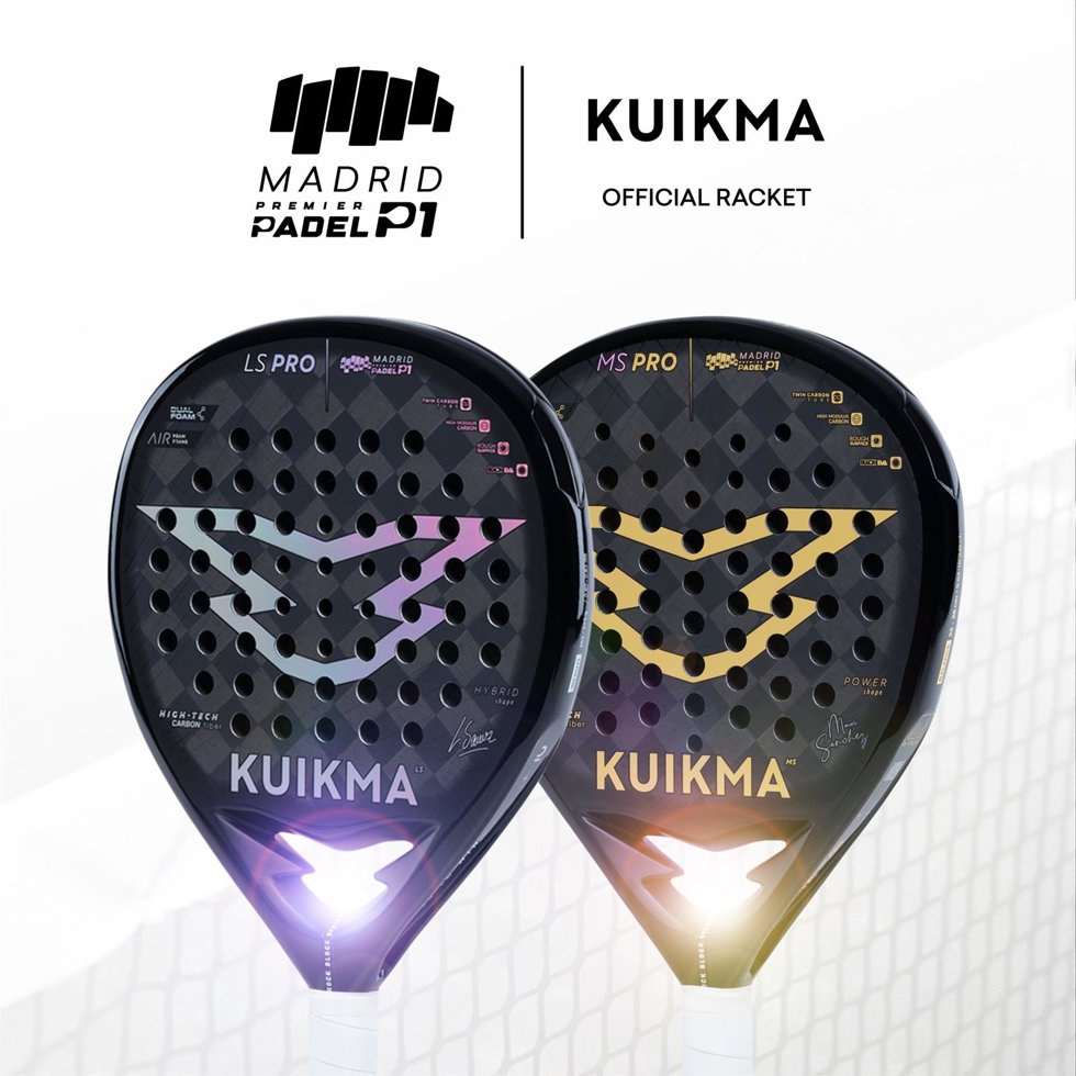 Kuikma, pala oficial del Madrid Premier Padel P1 2023.