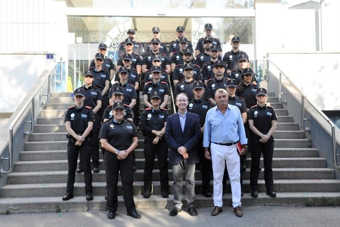 Un total de 28 alumnos de la EBAP comienzan su periodo de prácticas en la Policía Local de Palma.