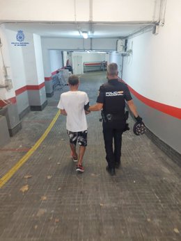 Detenido un hombre por provocar el incendio de unos arbustos causando problemas en la circulación