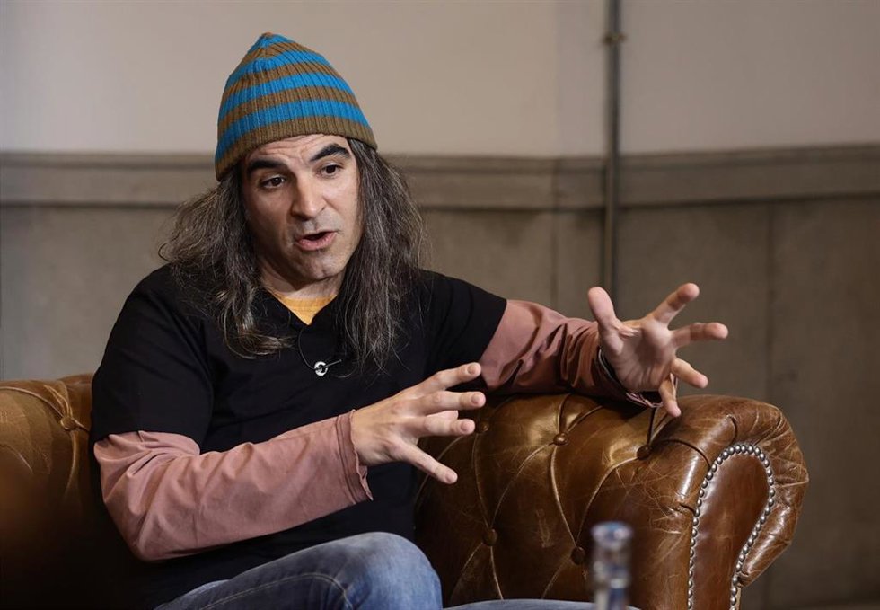 Archivo - El Chief Digital Consumer Officer de Telefónica, Chema Alonso, interviene en el lanzamiento de la primera convocatoria para identificar e impulsar las mejores startups de sports-tech, en la sede de Wayra, a 7 de marzo de 2022, en Madrid (Españ
