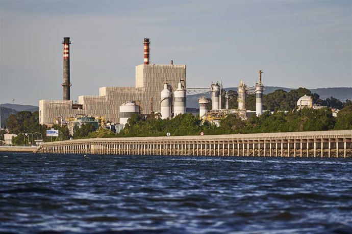 Fábrica de Ence en Pontevedra