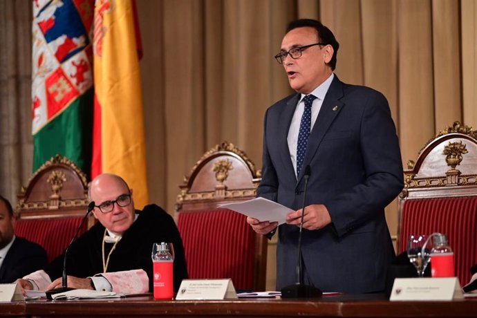Acto de investidura del nuevo rector de la Universidad de Granada.