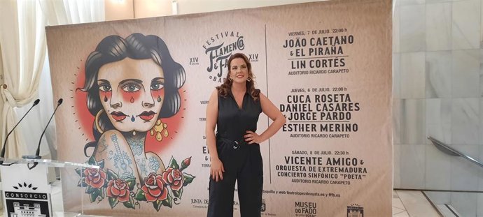 Esther Merino estrena su espectáculo 'En tierra de hombres' este jueves en el Festival de Flamenco y Fado de Badajoz