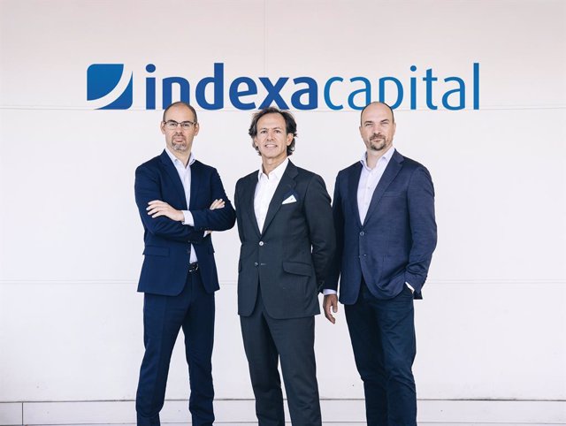 Los fundadores de Indexa Capital Group, Unai Ansejo, François Derbaix y Ramón Blanco.