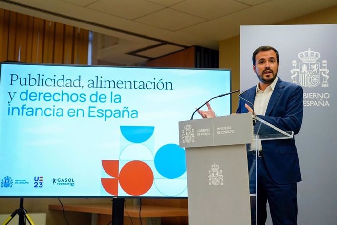 El ministro de Consumo, Alberto Garzón