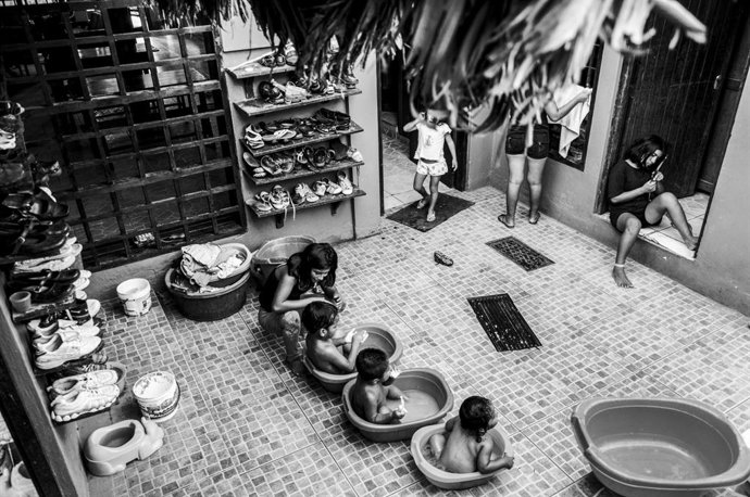 Hogar en Puerto Maldonado (Perú).