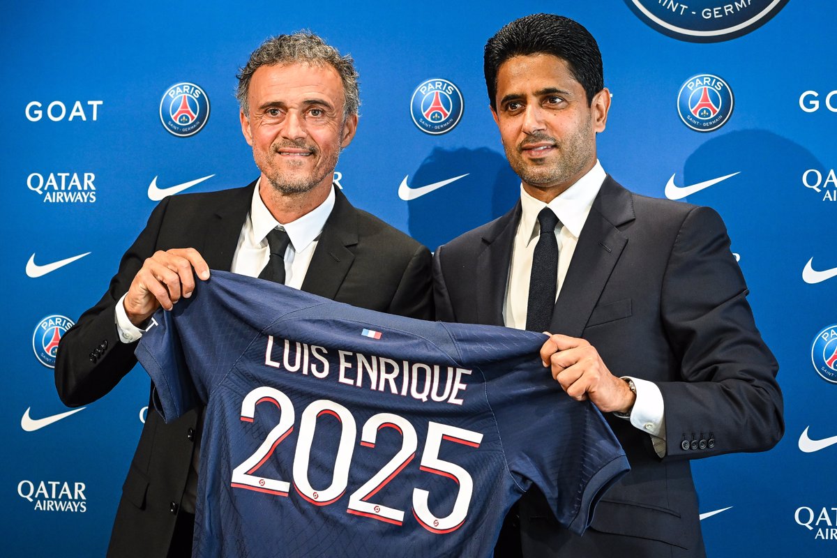 Luis Enrique, nuevo entrenador del PSG hasta 2025