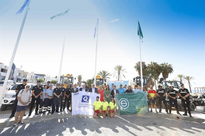 Marbella eleva a 18 las playas con el certificado 'Q' de calidad turística