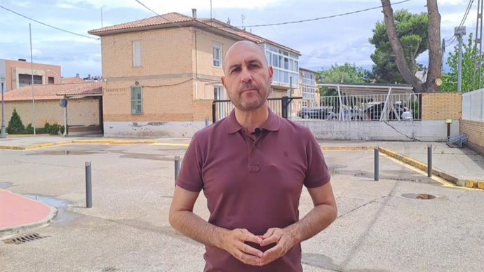 El candidato de VOX  al Congreso de los Diputados por Huesca, Josema Vallejo