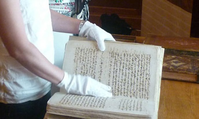 Imagen de archivo de un libro antiguo